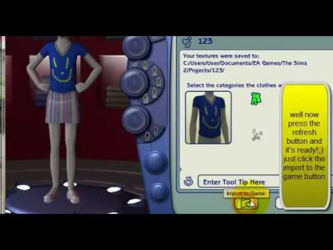 Come rendere i propri vestiti Sim gioco 2 pc