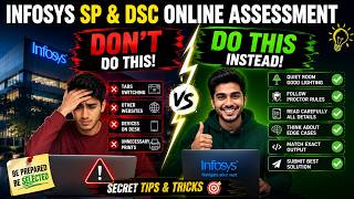 Infosys Sp Dse Online Coding Assessment 2026 Avoid These Mistakes