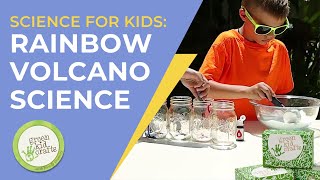 Science for Kids! Rainbow Volcano Science