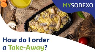 How do I order a Take Away with the MySodexo App? screenshot 3