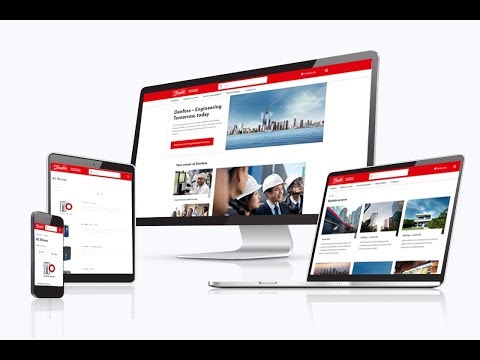 Launch of the new Danfoss website