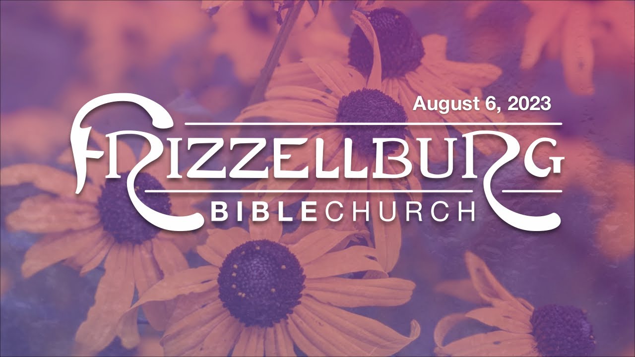 August 6th, 2023 Sunday Service YouTube