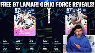 FREE 97 LAMAR JACKSON! ALL GENKI FORCE PLAYERS REVEALED!