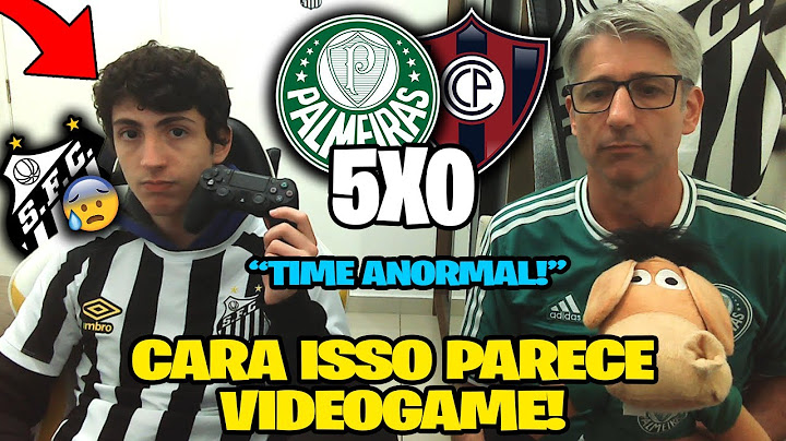 REACT PALMEIRAS 5X0 CERRO PORTENO - LIBERTADORES 2022
