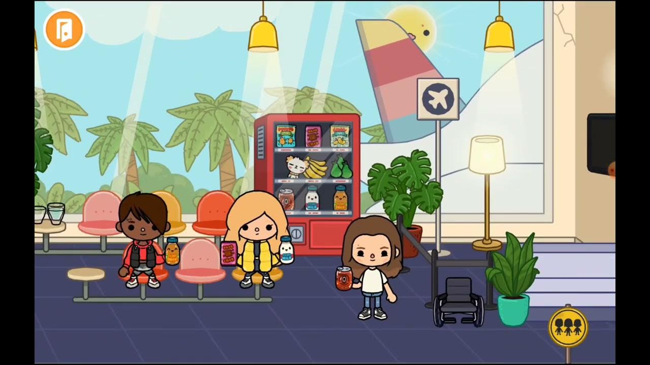 Toca boca. Ева и её друзья. 1 серия ♡Тока бока модный особняк