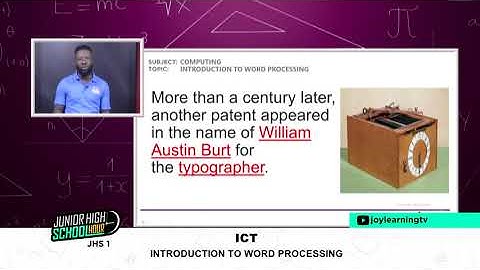 I C T Jhs-1 Introduction to Word Processing 28-04-2022 B