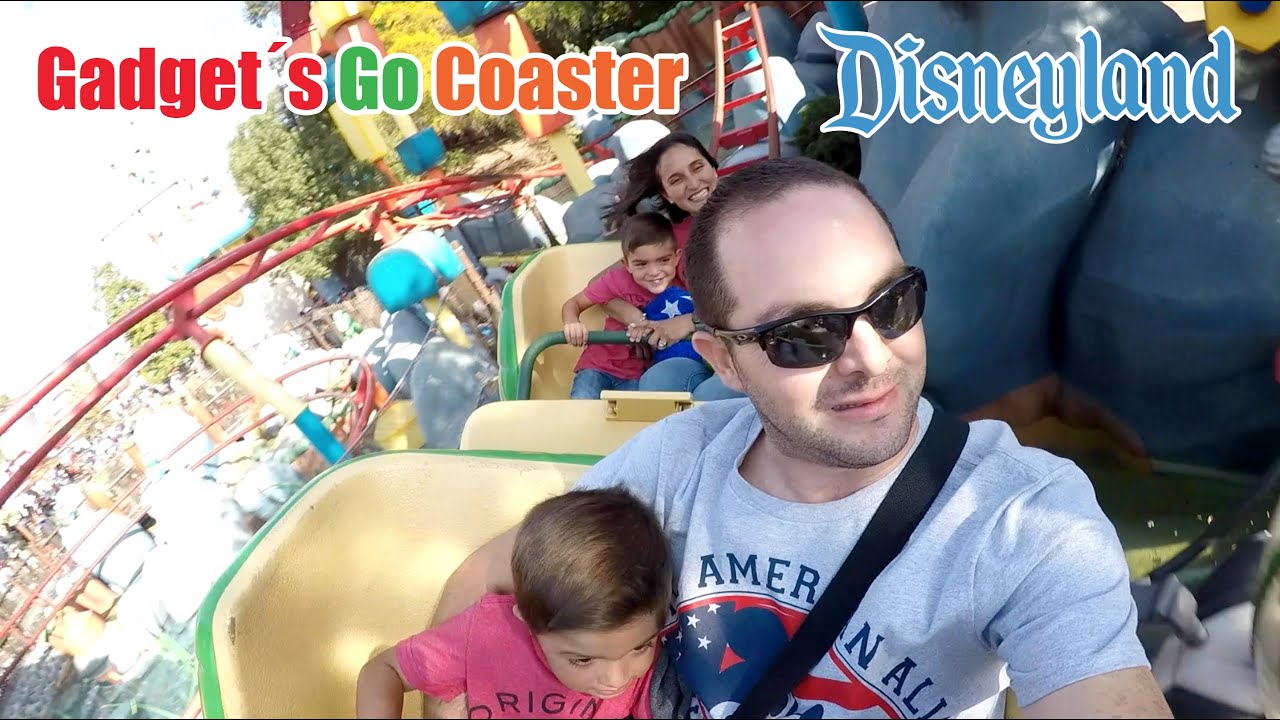 GADGET´S GO COASTER - Disneyland - YouTube