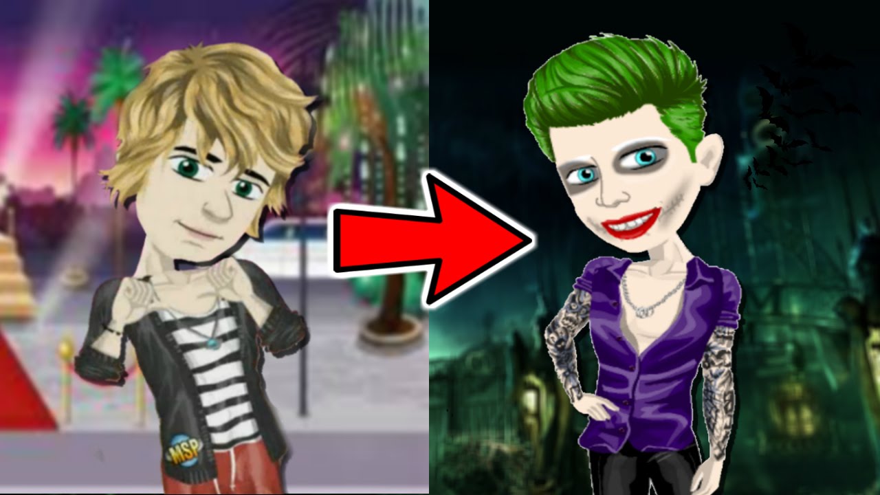 NOOB TRANSFORMED INTO JOKER MSP Suicid Squad YouTube