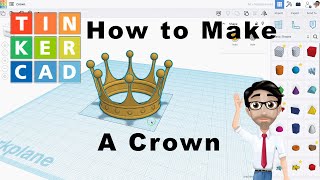 How To Make Your Own Crown in Tinkercad