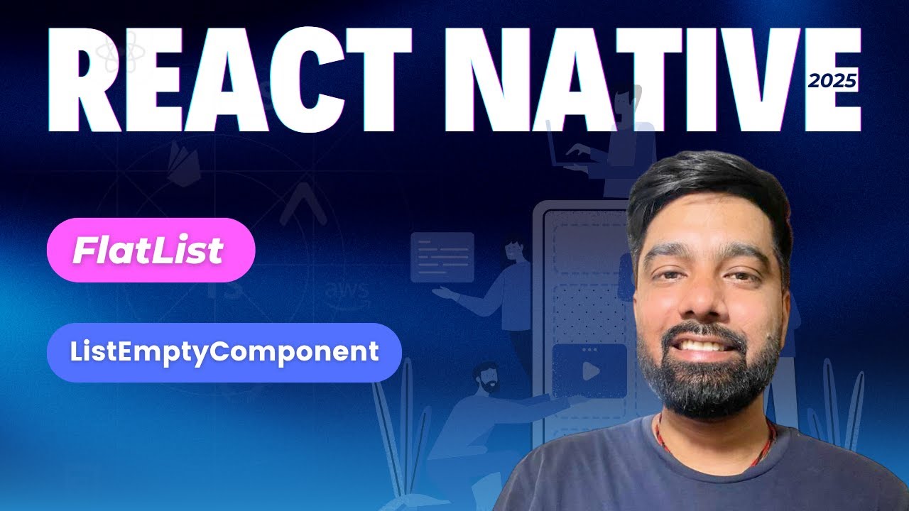 React Native Tutorial Hindi 27 - FlatList ListEmptyComponent - YouTube