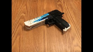 Lego Black Ice Desert Eagle Working   (Snyzer Tech) #deagle #webrick