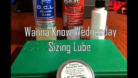 WKW: Sizing Lube
