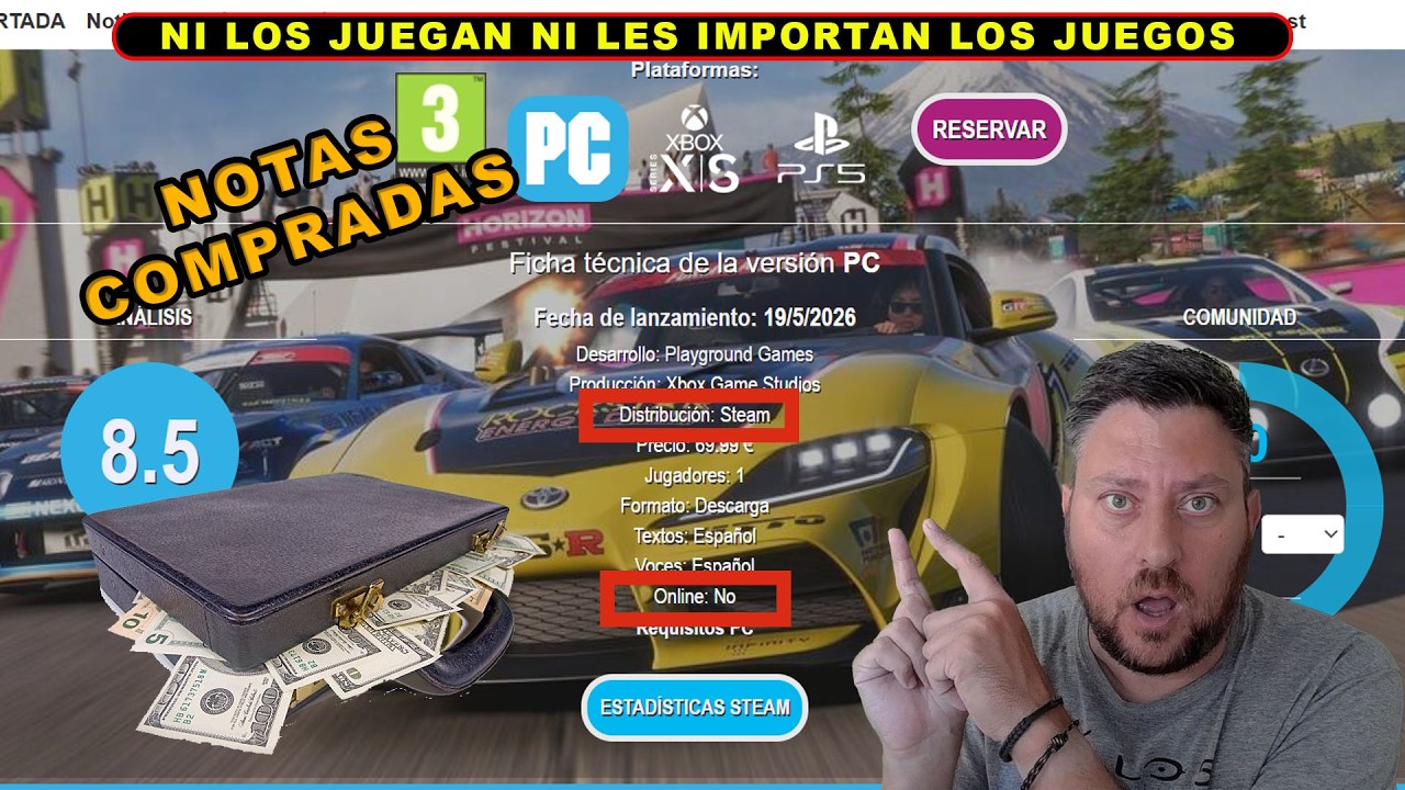 FORZA HORIZON 6 DEMUESTRA QUE LA PRENSA NO HACE LOS ANALISIS