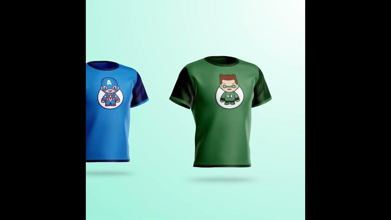 3D Tshirt Animation | 360° Tshirt Animated Mockup | Imagigoo 3D Tshirt Animation | 360° Tshirt Animated Mockup | Imagigoo