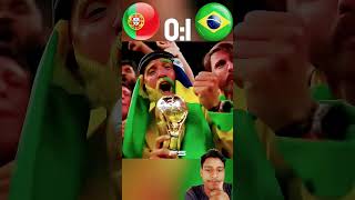 Portugal vs Brazil football match#worldcup #football #fifaworldcup#neymar #football ❤️🏆❤️🏆🥰🏆