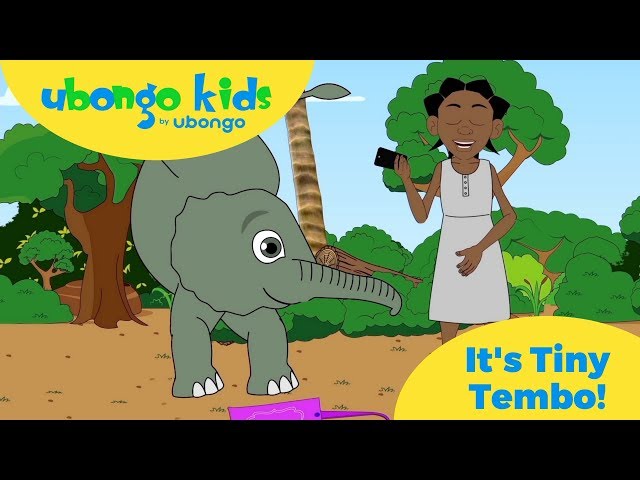 It's Tiny Tembo! 
| Our favorite little elephant from Ubongo Kids!