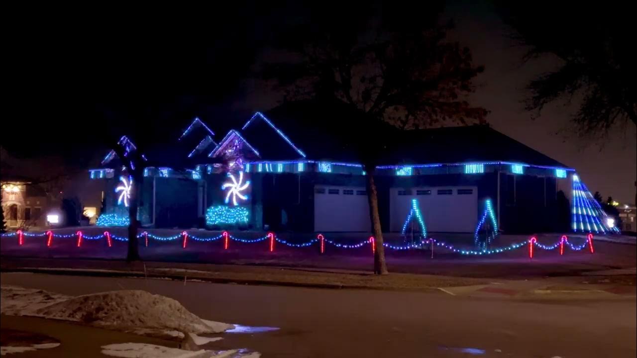 Ankeny Christmas Lights 2022 Carol of the Bells (Lindsey Stirling