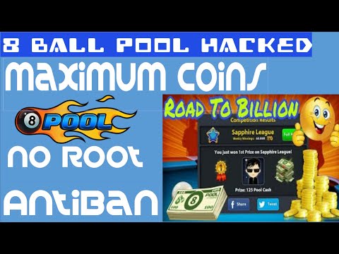 8 BALL POOL BEST HACKS MADE EVER!!!!  No Root and Antiban