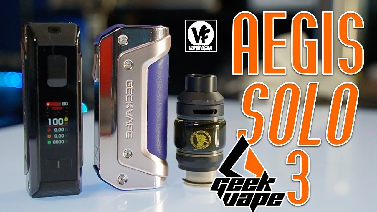 GeekVape Aegis Solo 3 Kit w Touch Lock - YouTube