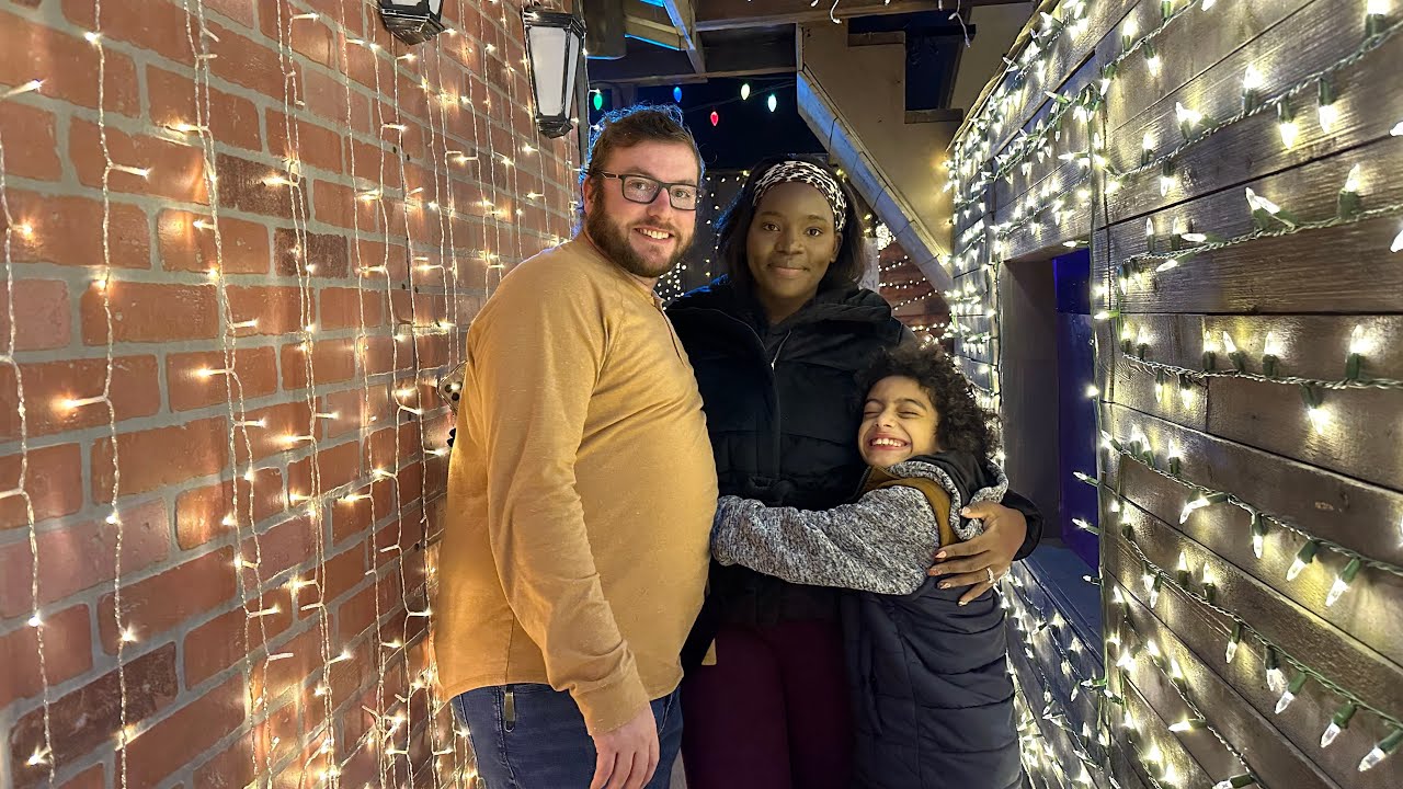 Christmas party 2022 Benjamin receives an award