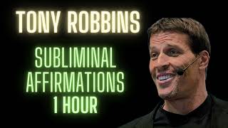 Tony Robbins Motivational Quotes - Subliminal Affirmations - 1 Hour Rain Sounds