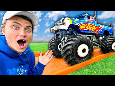 We Built a LIFE-SIZE Hot Wheels Car!!