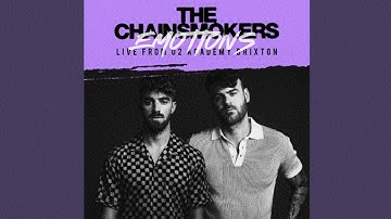 [Audio] The Chainsmokers & Ship Wrek - The Fall (Emotions) (Live From O2 Brixton)