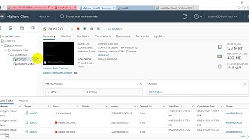 LAB12: vNetworks: vmnic Teaming and Failover