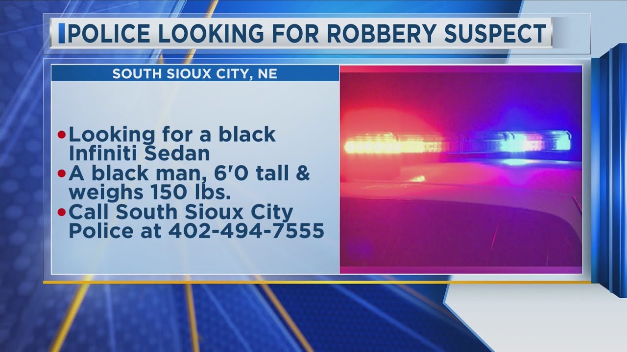 Police Looking for Robbery Suspect - YouTube