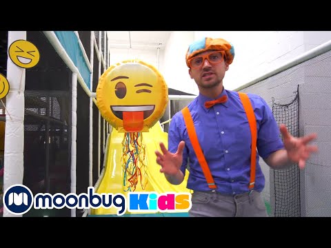 Видео: Блиппи на игровой площадке | Moonbug Kids на Русском | Мультики на Русском