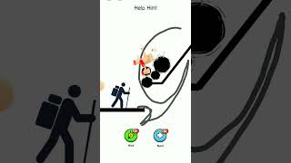 Help him for stone save the stickman ll #games #like #stick #stickman #boardgame screenshot 4