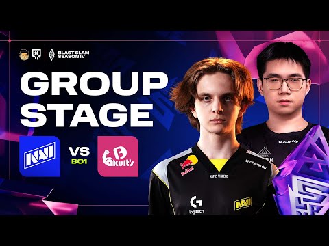 Full Game: Natus Vincere vs Yakult Brothers - Game 1 (BO1) | Blast Slam IV Group stage