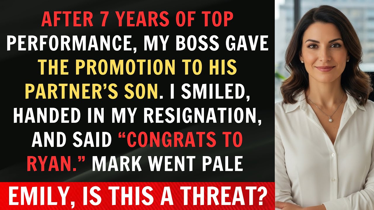 After 7 Years of Dedication – My Boss Gave the Promotion to His Golf Buddy’s Son. So I Quit...