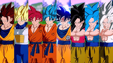Goku All Forms and Transformations (Official & Mods)- DRAGON BALL: Sparking! ZERO