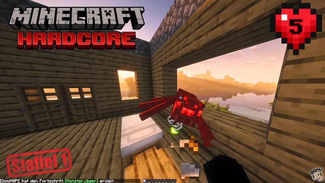 Monsterjäger und Lagerist in einem 😎 [HC▪︎S01F005] Minecraft Hardcore | Live Let’s Play