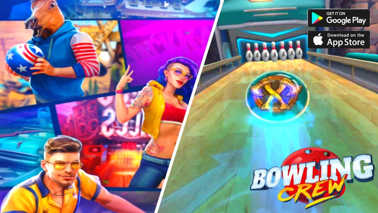 Bowling Crew 3D Bowling Game Gameplay #1 (Android and iOS Game)
