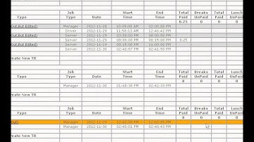 FireFly POS Timeclock Payroll
