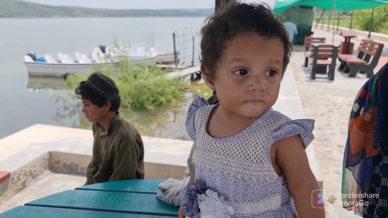 Local Artist beautiful performance at khabeki Lake, Khushab, Punjab, Pakistan