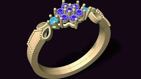 make a ring design in gemvision matrix 9 8 7/ring tutorial in matrix 9/cad cam 3d jewellery design
