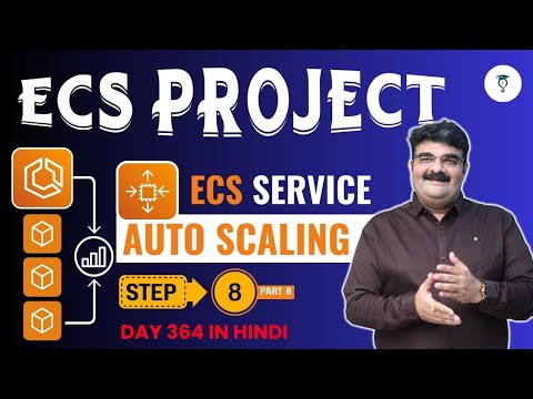Day 364 ECS Project Step 8 | AWS ECS Service Auto Scaling Explained | Scale ECS Tasks Automatically