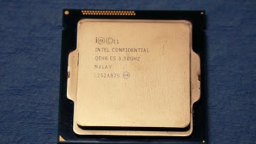 Intel 4770K QEH6 Engineering Sample - Let