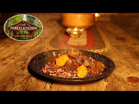 self-reliance-food-|-moroccan-goat-|-cast-iron-cooking
