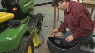 How to Cut a Mower Deck Boot for the DR Leaf and Lawn Vac