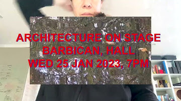Tree Talks, Barbican Concert Hall, 25th January 2023