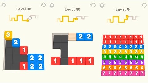 Cubes Control Gameplay Walkthrough All Levels (31 - 45)