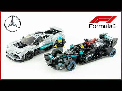 LEGO Speed Champions 76909 Mercedes-AMG F1 W12 & Mercedes-AMG Project One Speed Build for Collectors