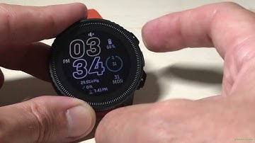 Suunto Vertical - How to Edit Saved Location (POIs type)