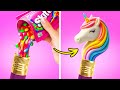 Ultimate Unicorn &amp; Rainbow Art Hacks 🦄🌈 More Fun At School By 123 Go Live!