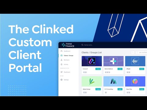 The Clinked custom client portal