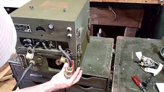 U.S. Signal Corps Jeep Radio Power Supply Configuration for BC620 / PE120 / SCR510 WW2 WWII Korea
